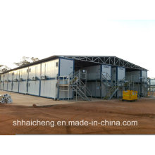 Camp of Construction Site Built of Prefab Container (shs-fp-camp061)